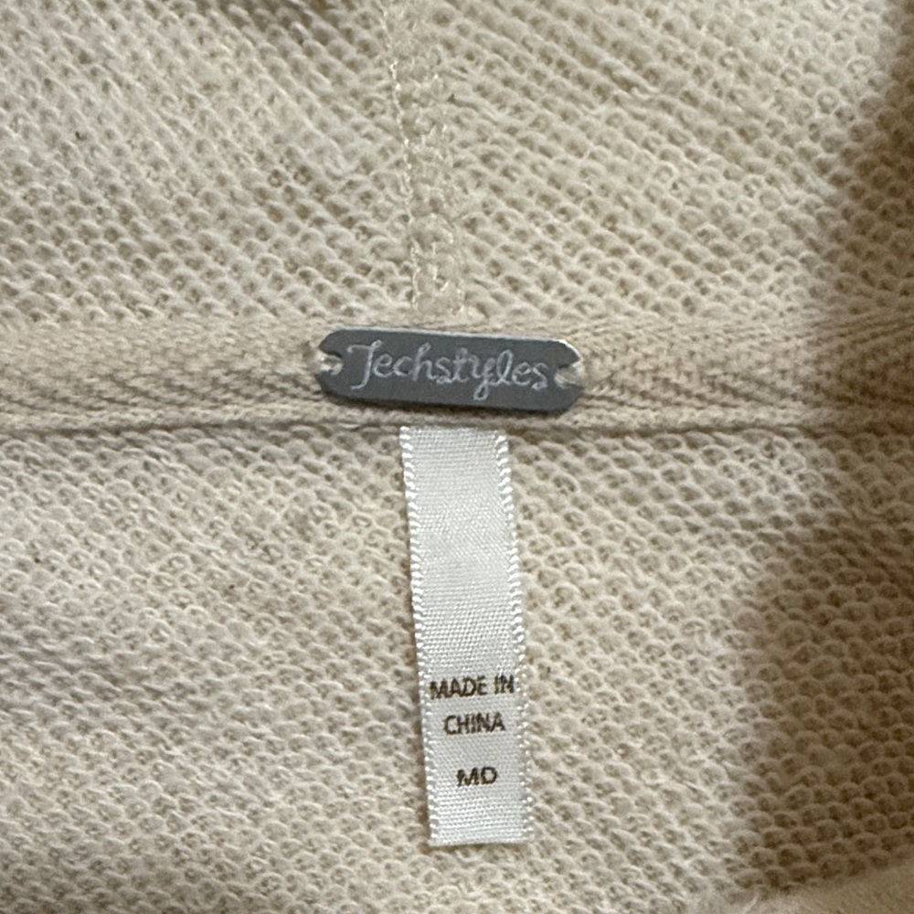 Beige California Love Bear Hoodie - Picture 2 of 4
